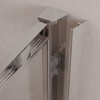TAILORED Chrome 800 Pivot Door with 6mm Easy Clean Glass, 7609 TAILORED Chrome 800 Pivot Door with 6mm Easy Clean Glass, 7609